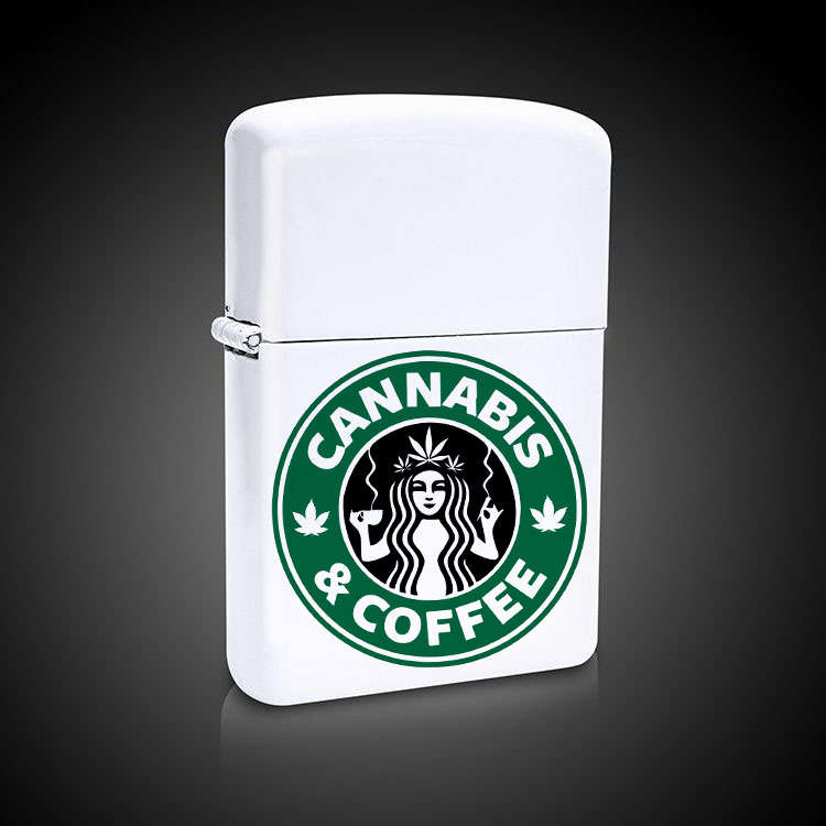 Cannabis and coffee lighter
