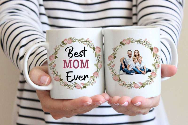 Best Mom ever custom coffee mug
