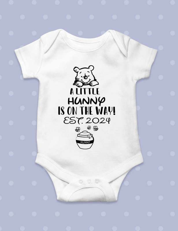 A little bit of hunny pooh bear baby grow