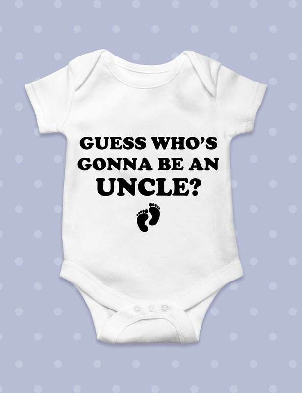 Guess who is gonna be an uncle baby grow