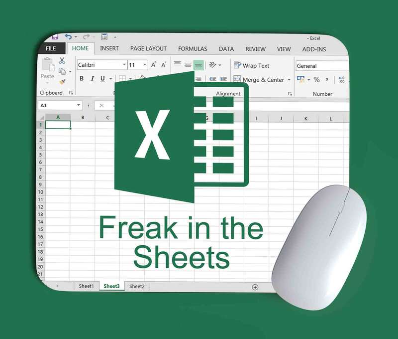 Freak in the sheets mouse pad