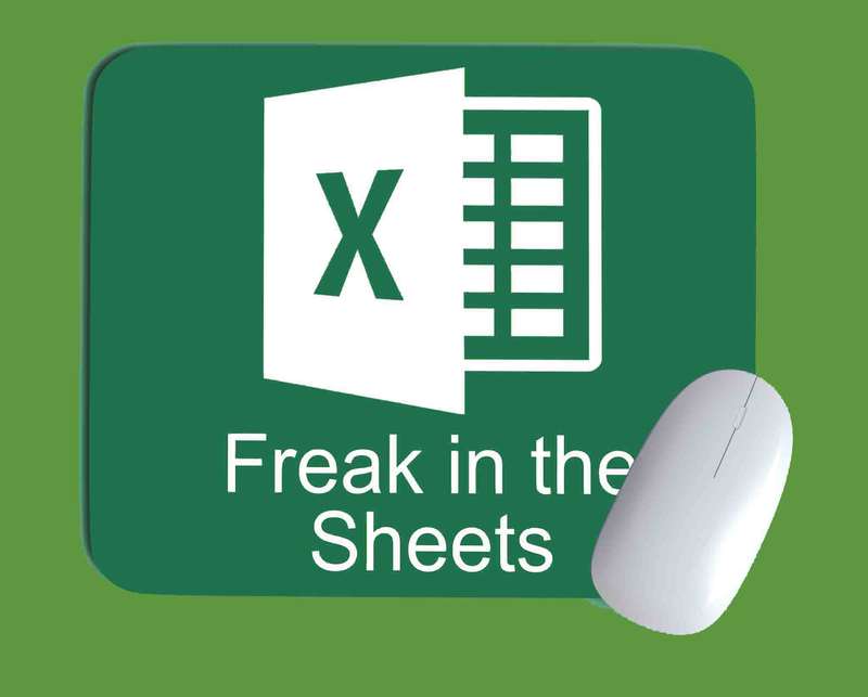 Freak in the sheets mouse pad 2