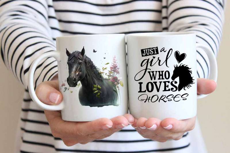 Magical horse coffee mug