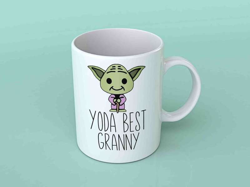 Yoda best Granny coffee mug