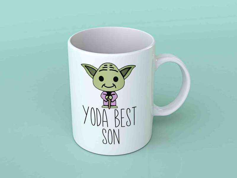 Yoda best Son coffee mug