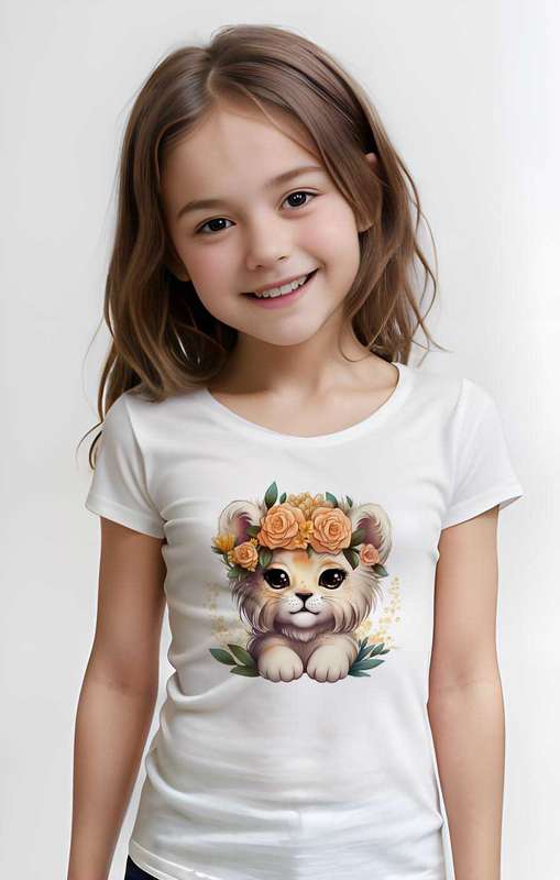Baby Lion unisex T-shirt Girl