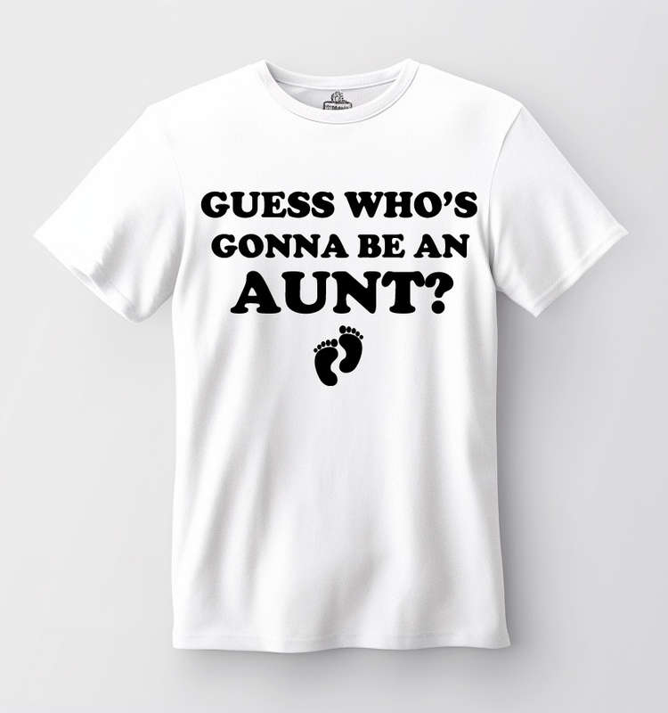 Guess who is gonna be an Aunt T-shirt