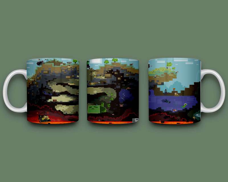 Minecraft mug design 2