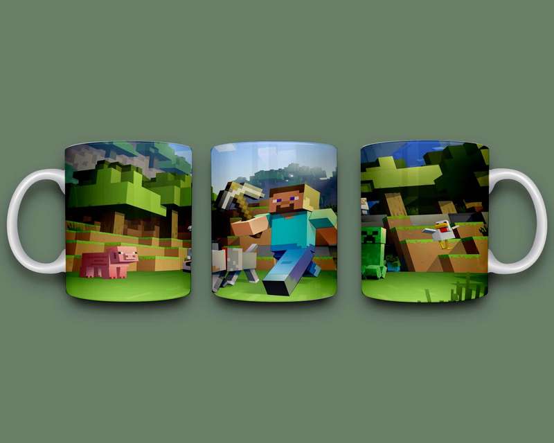 Minecraft mug design 4
