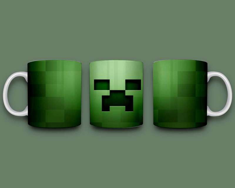 Minecraft mug design 6