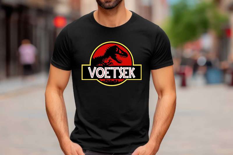Voetsek Jurassic park T-shirt