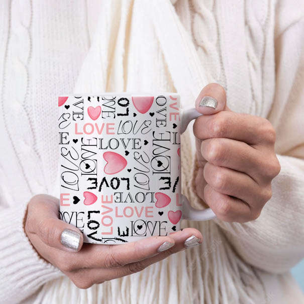 Love coffee mug