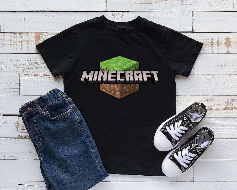 Minecraft block T-shirt