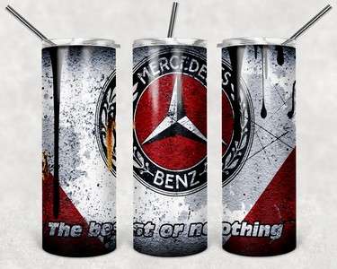car skinny tumbler Mercedes