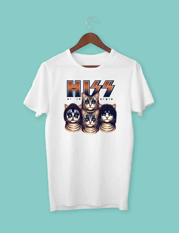 Hiss Funny cat shirt 1