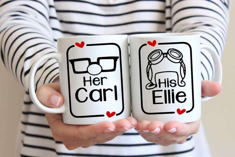Her Carl His Ellie Coffee mug