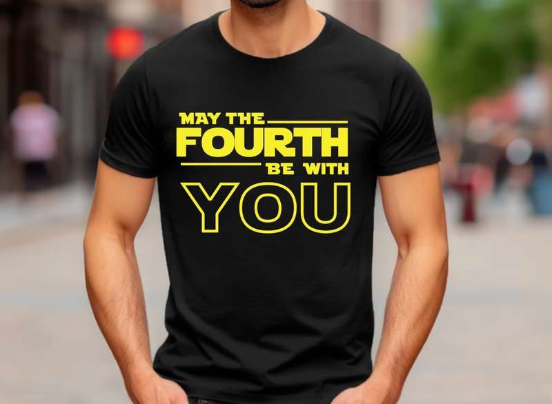 May the fourth be with you T-shirt