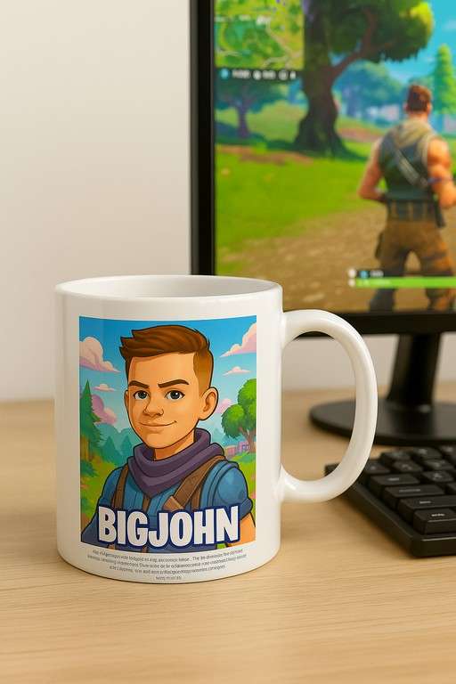 custom cartoon mug