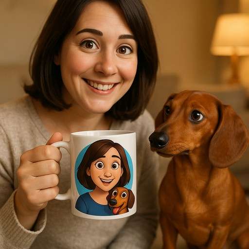 custom cartoon mug