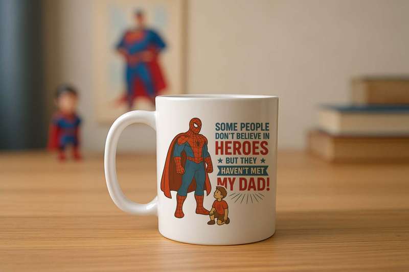 Super Dad Spiderman Mug