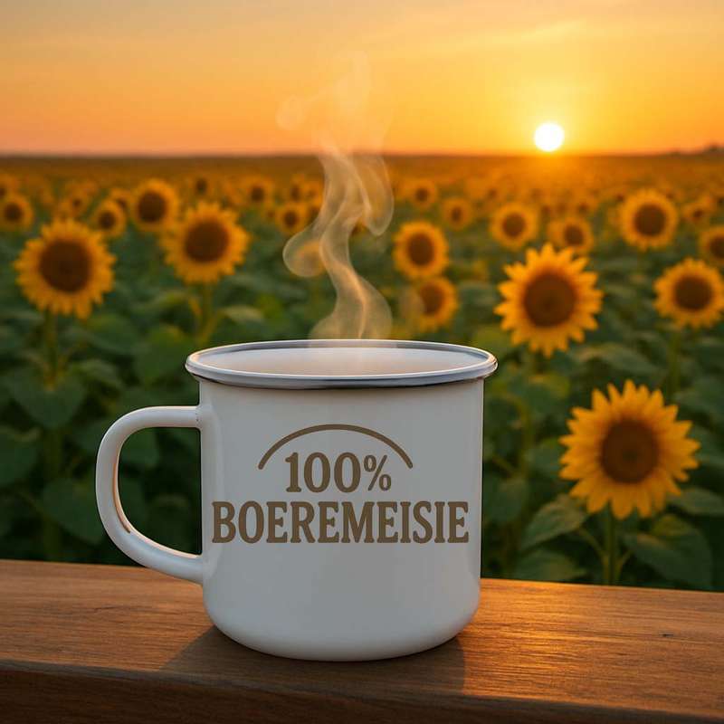 Afrikaans Pride Mug  100% Local Vibes