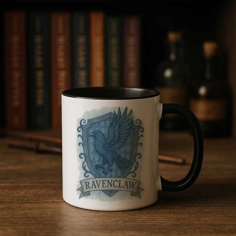 Ravenclaw House Crest Mug  Wit & Wisdom