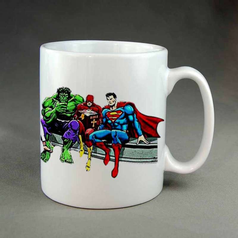 And thats how I saved the world super hero coffee mug