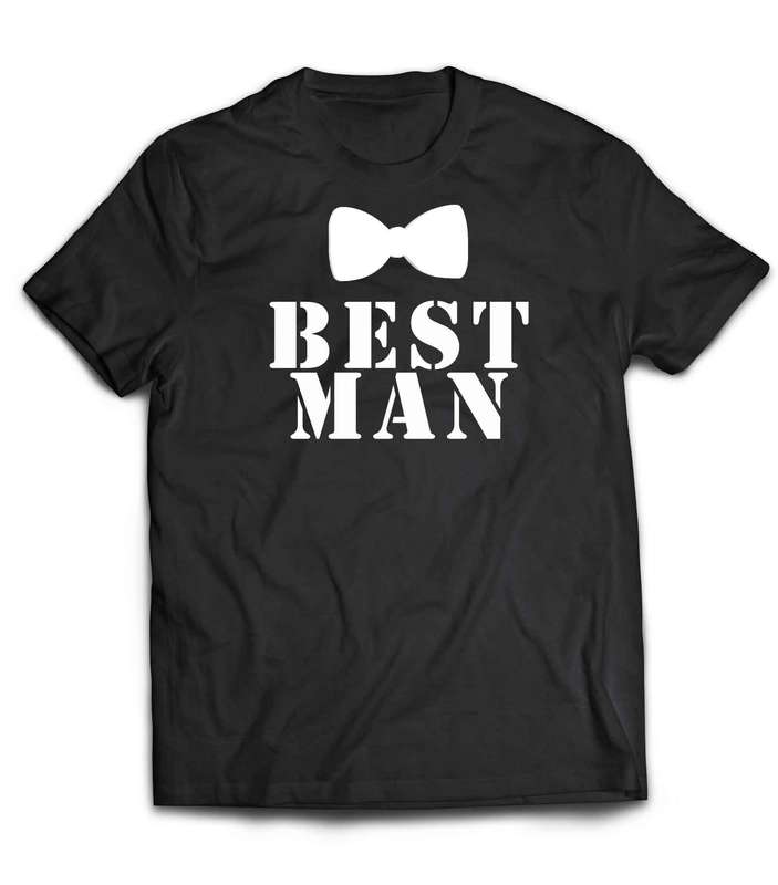 Best man 100%cotton Wedding T-shirt