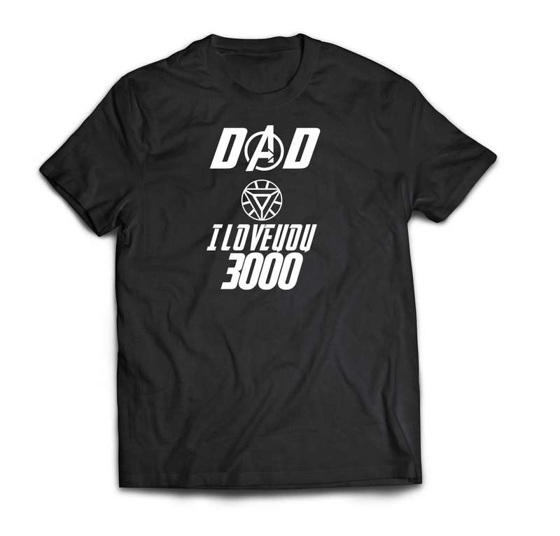 Dad I love you 3000 Cotton T-shirt