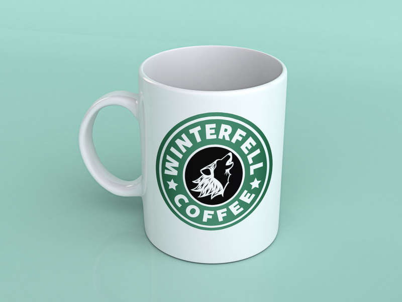 Game of thrones Winterfell coffee mug