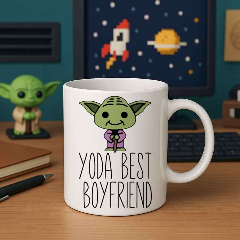 Yoda best Boyfriend coffee mug