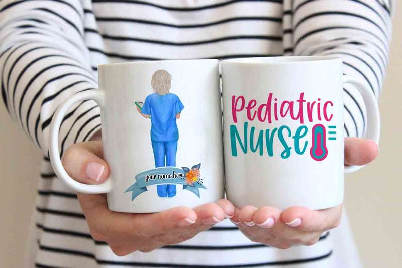 Pediatric nurse coffee mug