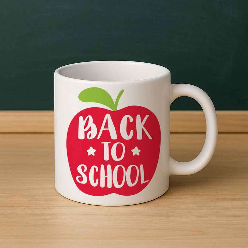 Back to School Apple Mug