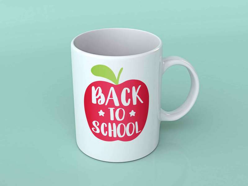 Back to school coffee mug