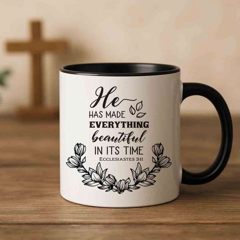 He has made everything coffee mug