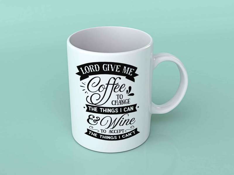 Lord give me coffee Coffee mug