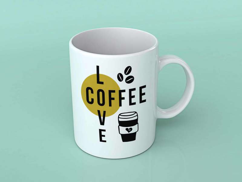 Love coffee coffee mug