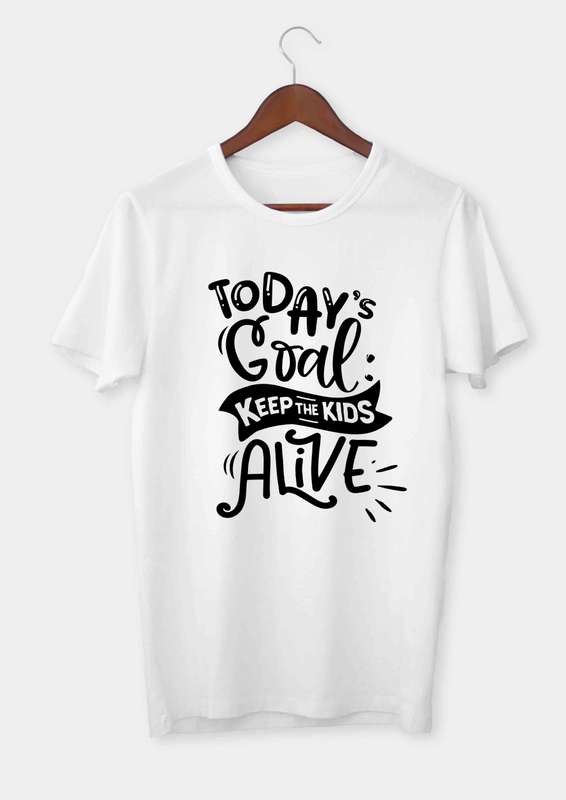 Today's goal keep the kids alive T-shirt
