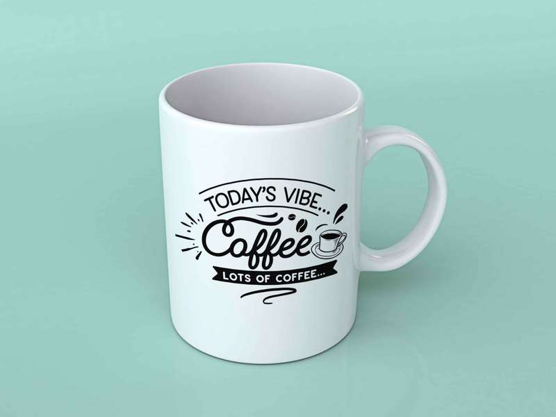 Today's vibe coffee Coffee mug