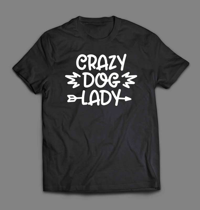 Crazy dog lady T-shirt