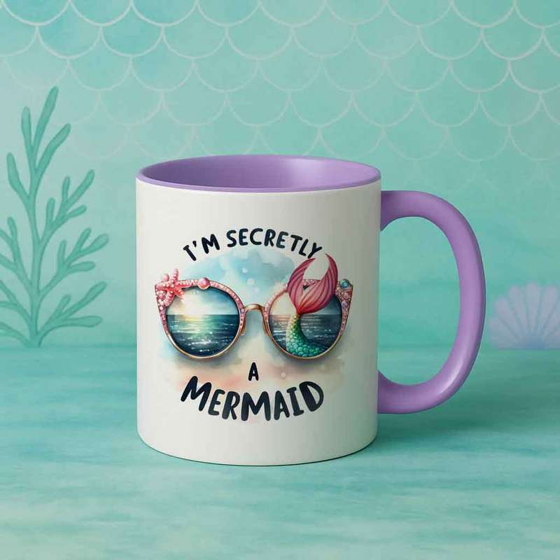Mermaid Mug  Im Secretly a Mermaid