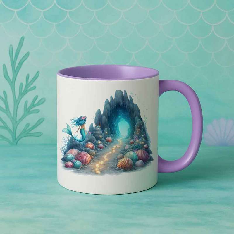 Mermaid Mug  Path to the Hidden Cave