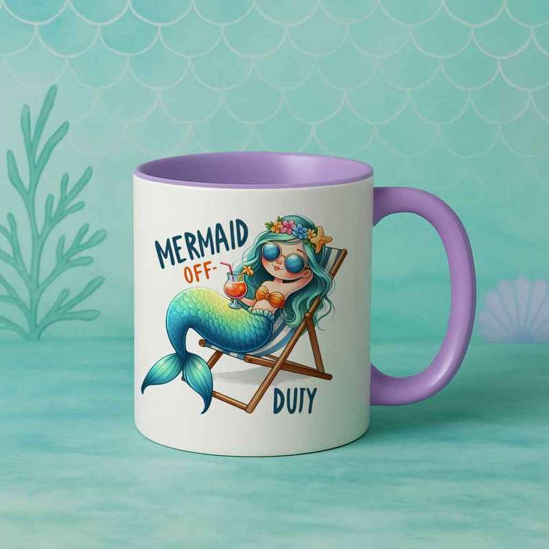 Mermaid Mug  Mermaid Off Duty