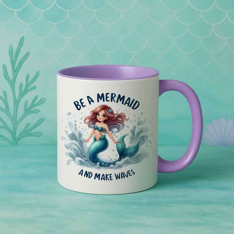 Mermaid Mug  Be a Mermaid and Make Waves
