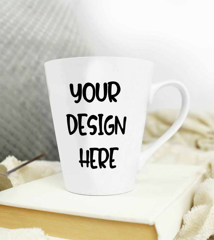 Cone shape Latte mug