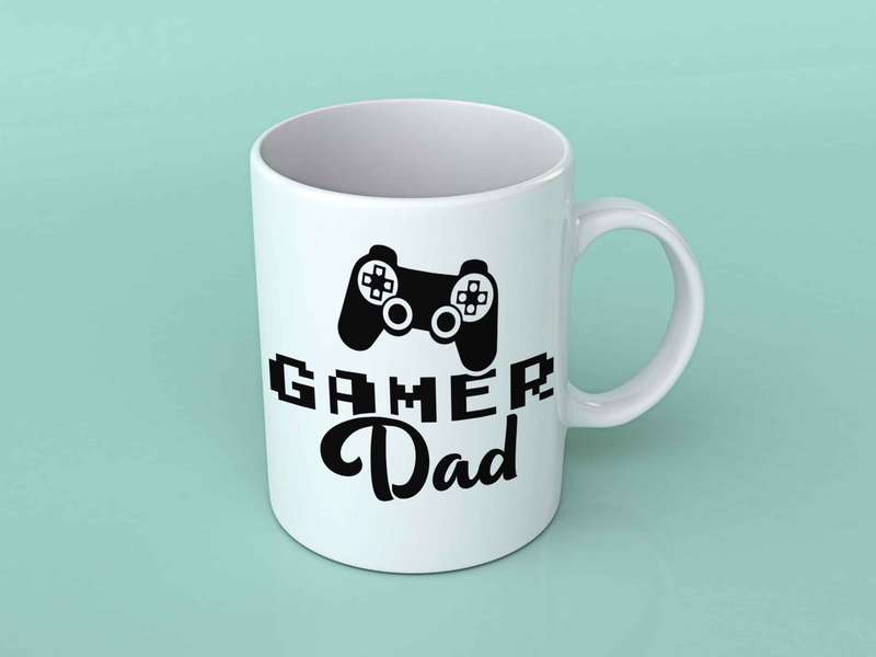 Gamer Dad coffee mug
