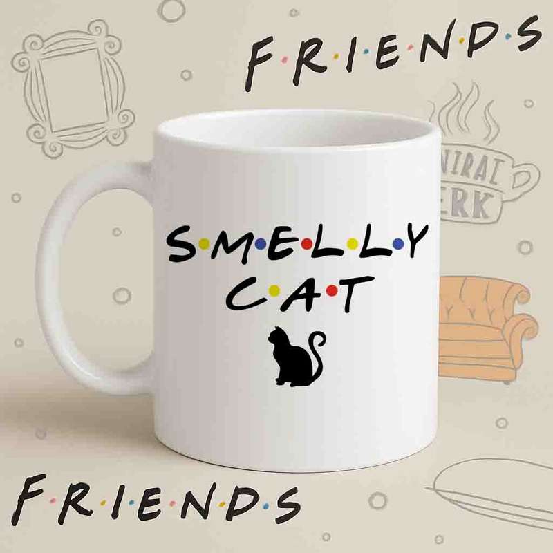 Smelly Cat Mug  Friends-Inspired Phoebe Design
