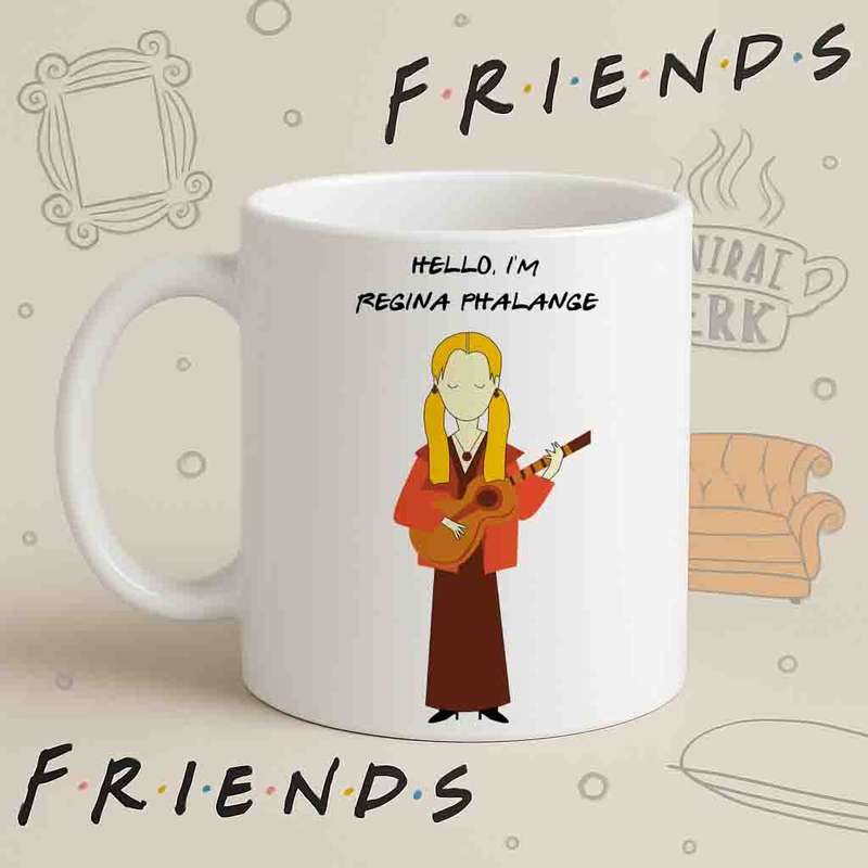 Regina Phalange Mug  Funny Phoebe Friends Quote