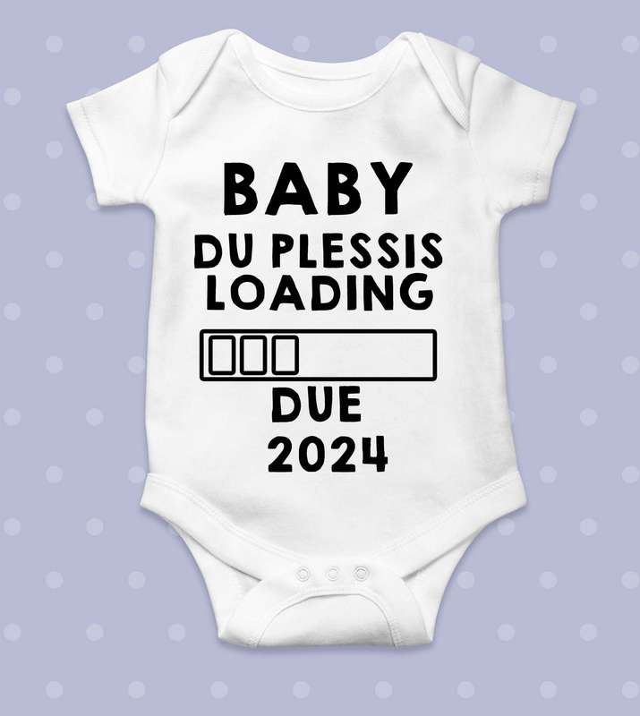 Baby loading baby grow