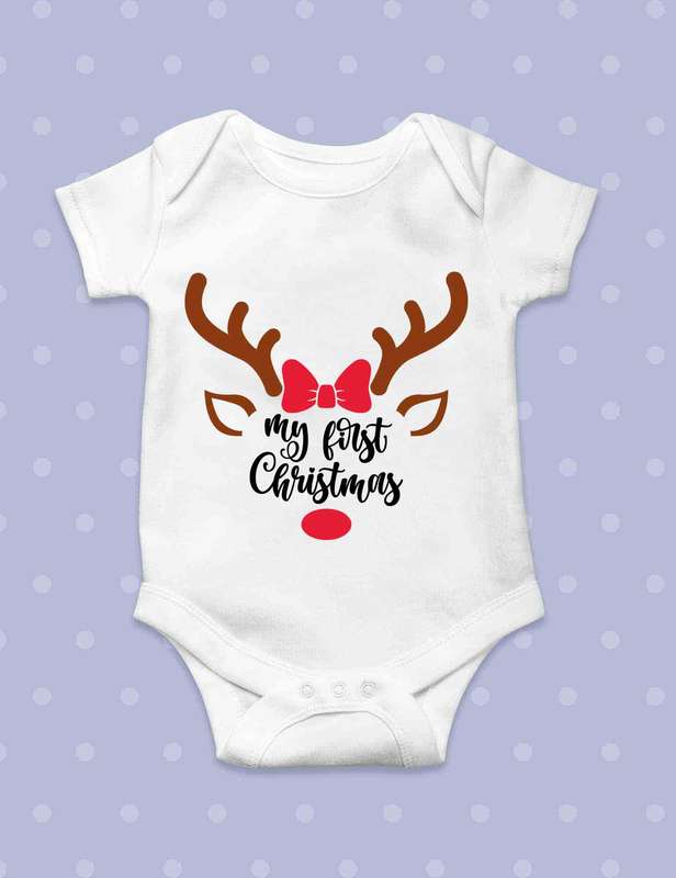 My first Christmas Reindeer girl